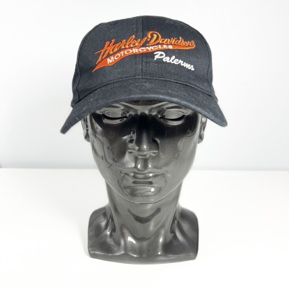 Vintage Harley-Davidson Palerma Men's Embroidered Washed Baseball Cap